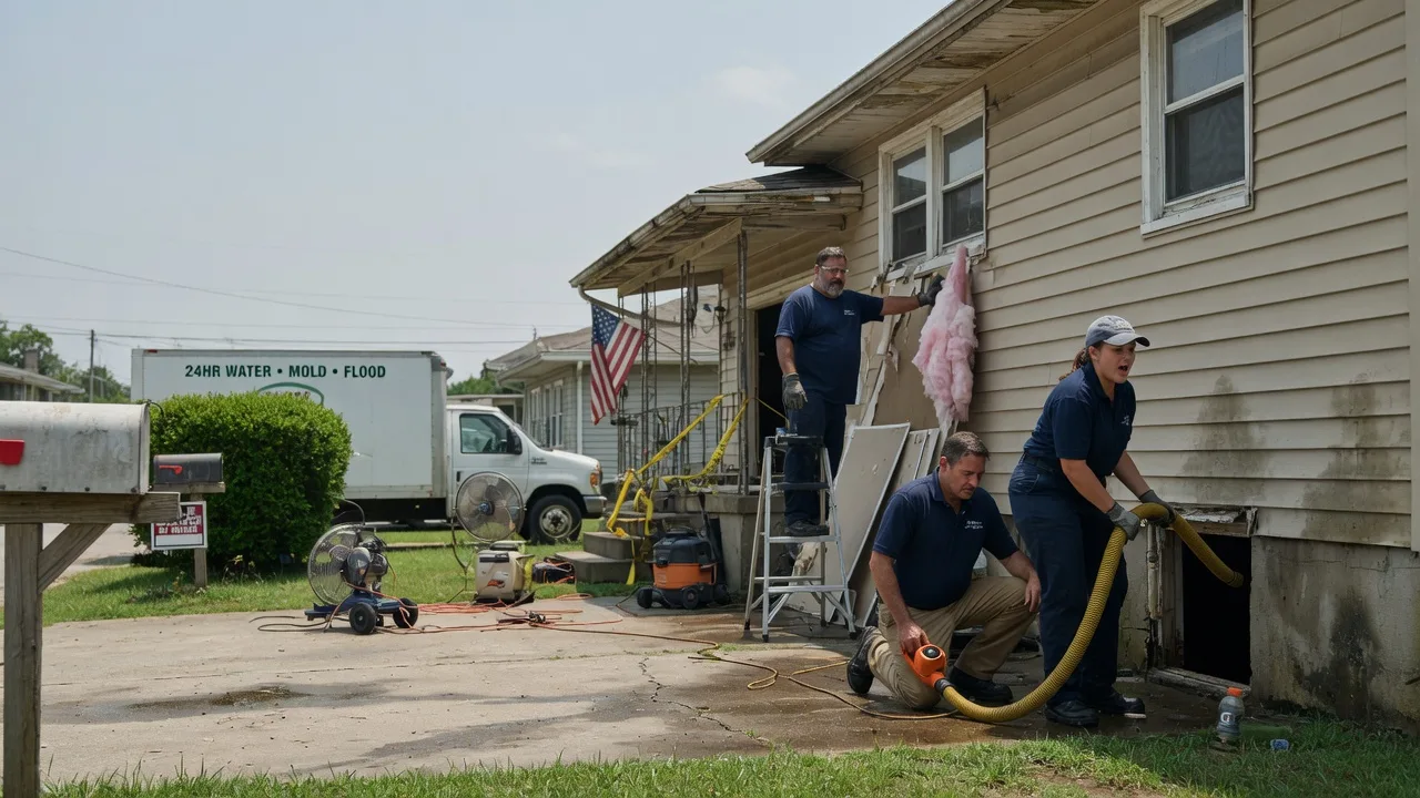 Water Damage Repair in Shelbyville, IL near me
